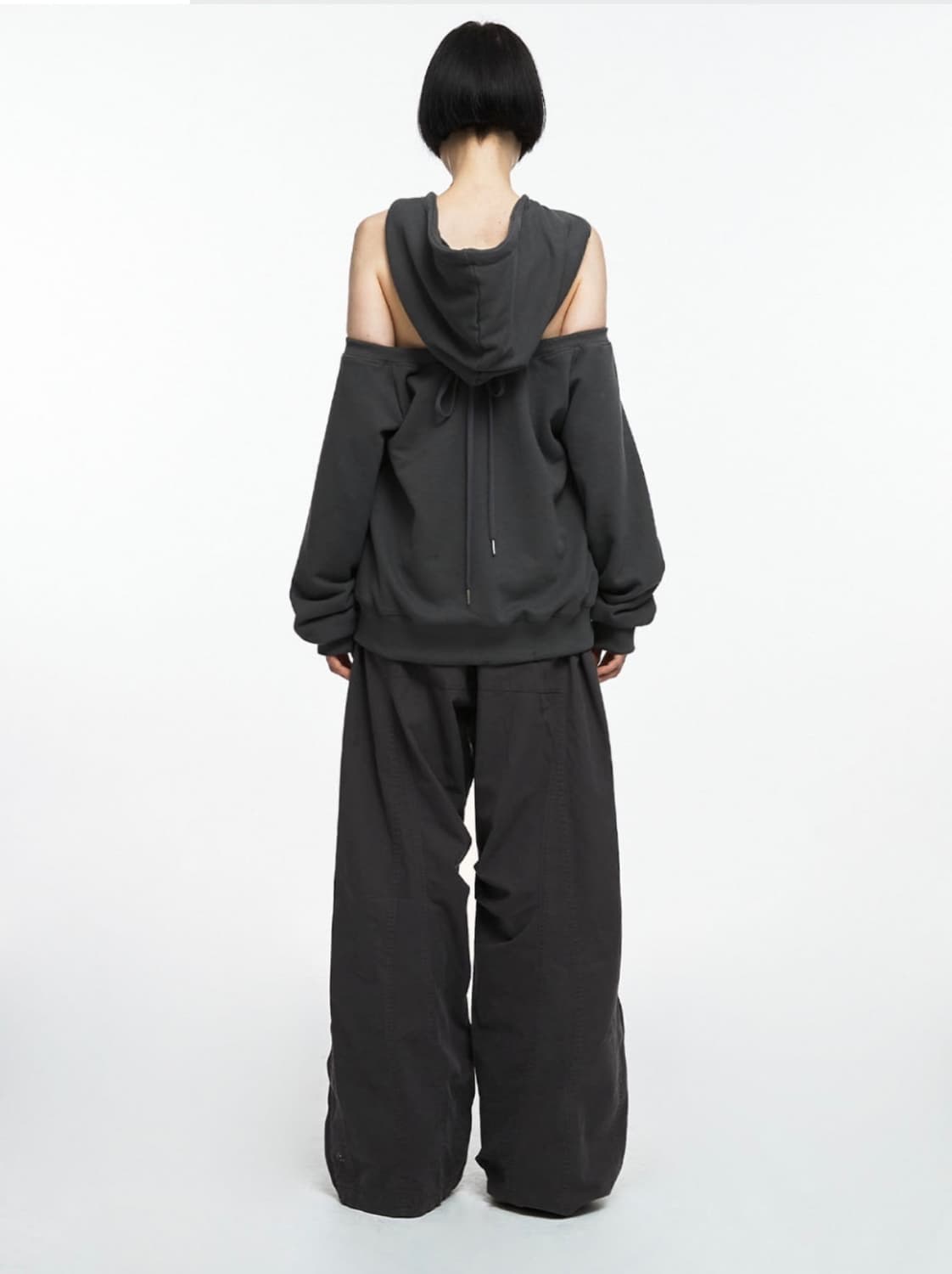 [1] 나체 BARE HOODIE SWEAT SHIRT BLACK 상품이미지2