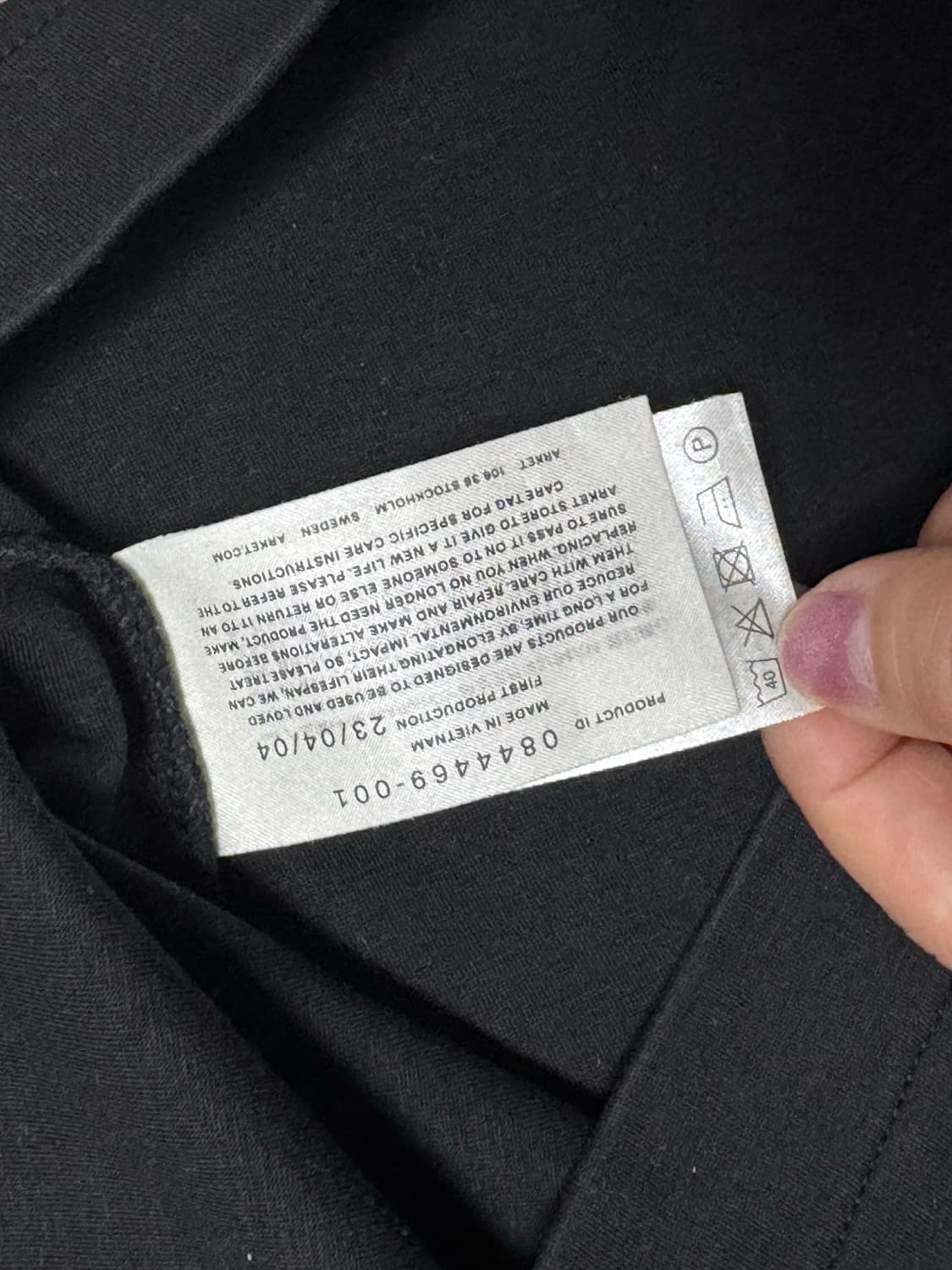 아르켓 헤비웨이트 박시 인터록 티셔츠 상품이미지3