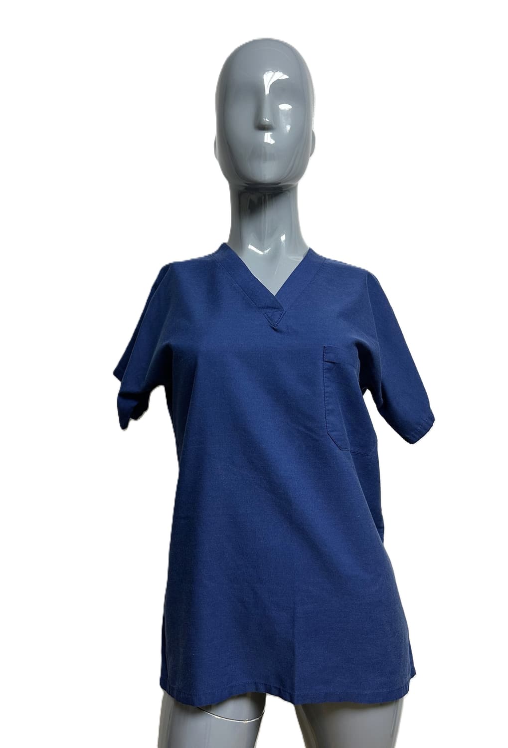 미국 미군 여군용 수술복 간호사 군의관 브이넥 반팔 티셔츠 (XS) 상품이미지2