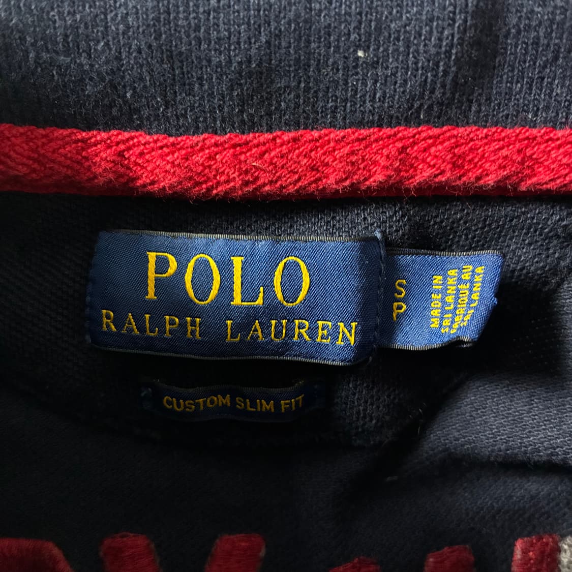 Polo  폴로 랄프로렌 스펠아웃 뉴욕 PK 네이비 반팔 티셔츠  상품이미지5