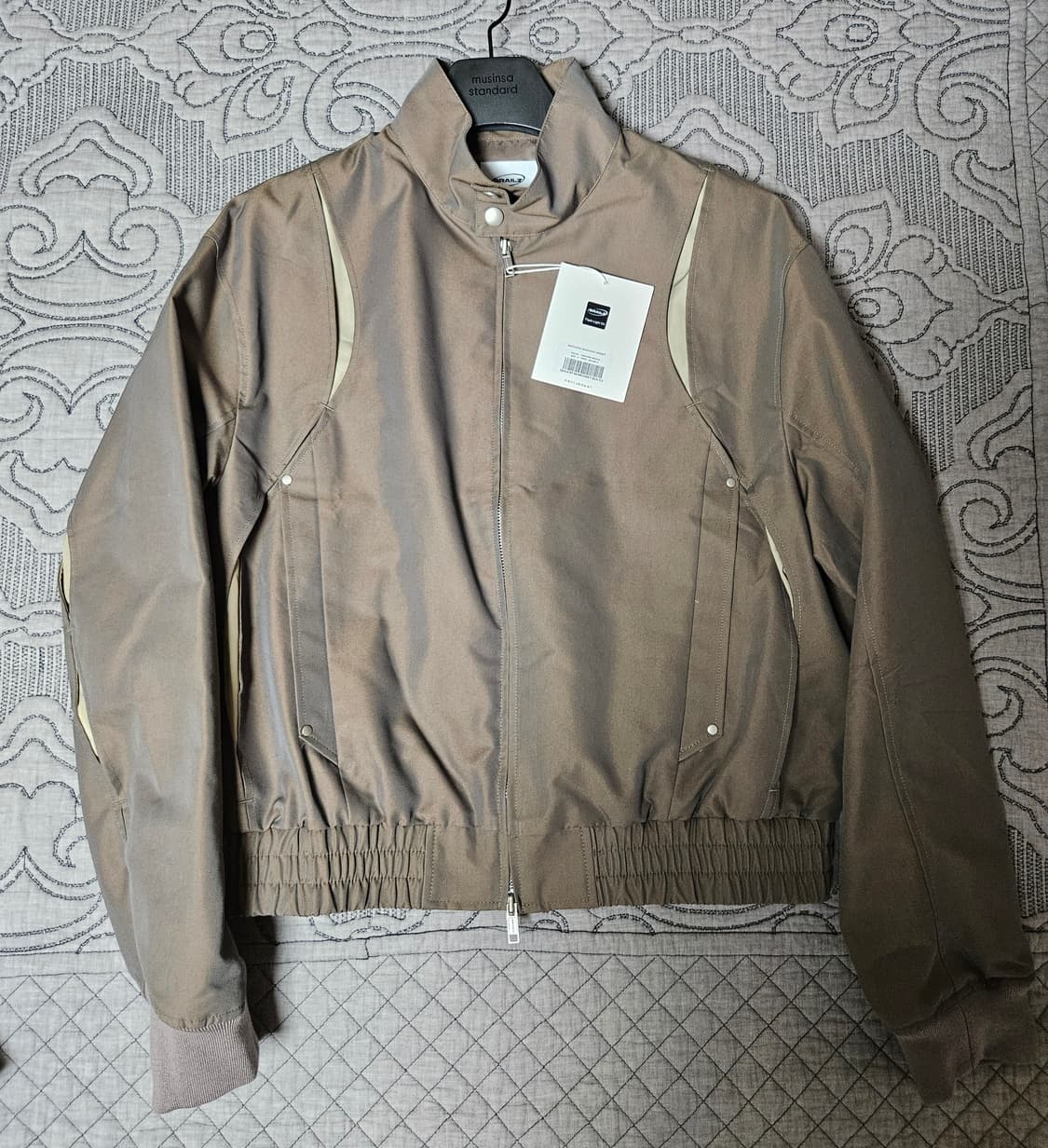 [2] 그레일즈 바라쿠타 블루종 자켓 투톤 브라운 상품이미지1