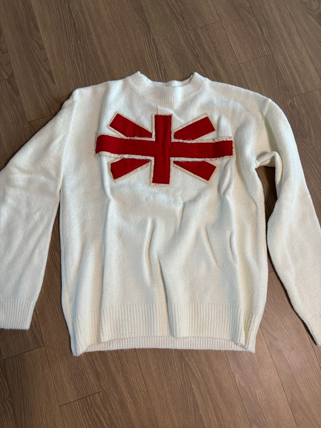 PATCHWORK KNIT (OFF WHITE) 상품이미지2