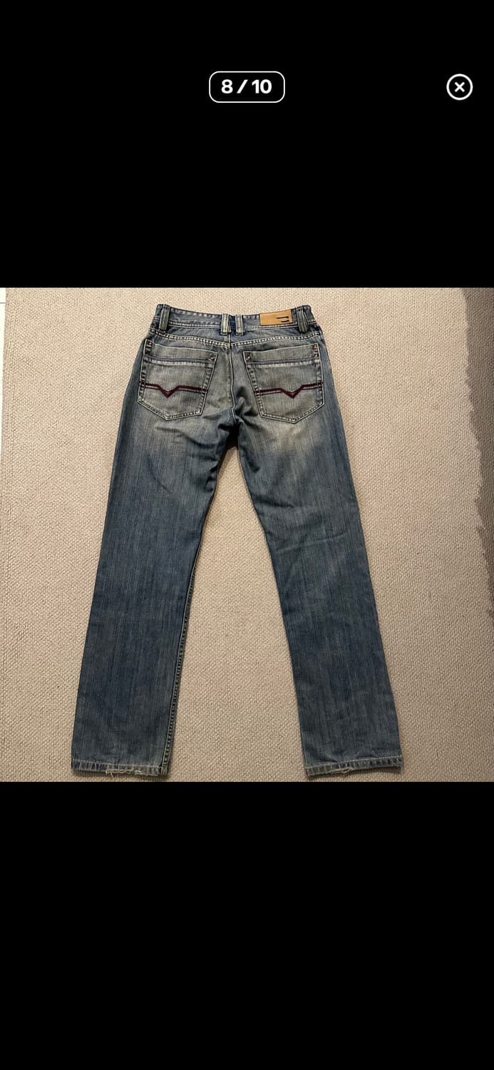 디젤 00s 아카이브라인 데님 팬츠 상품이미지7