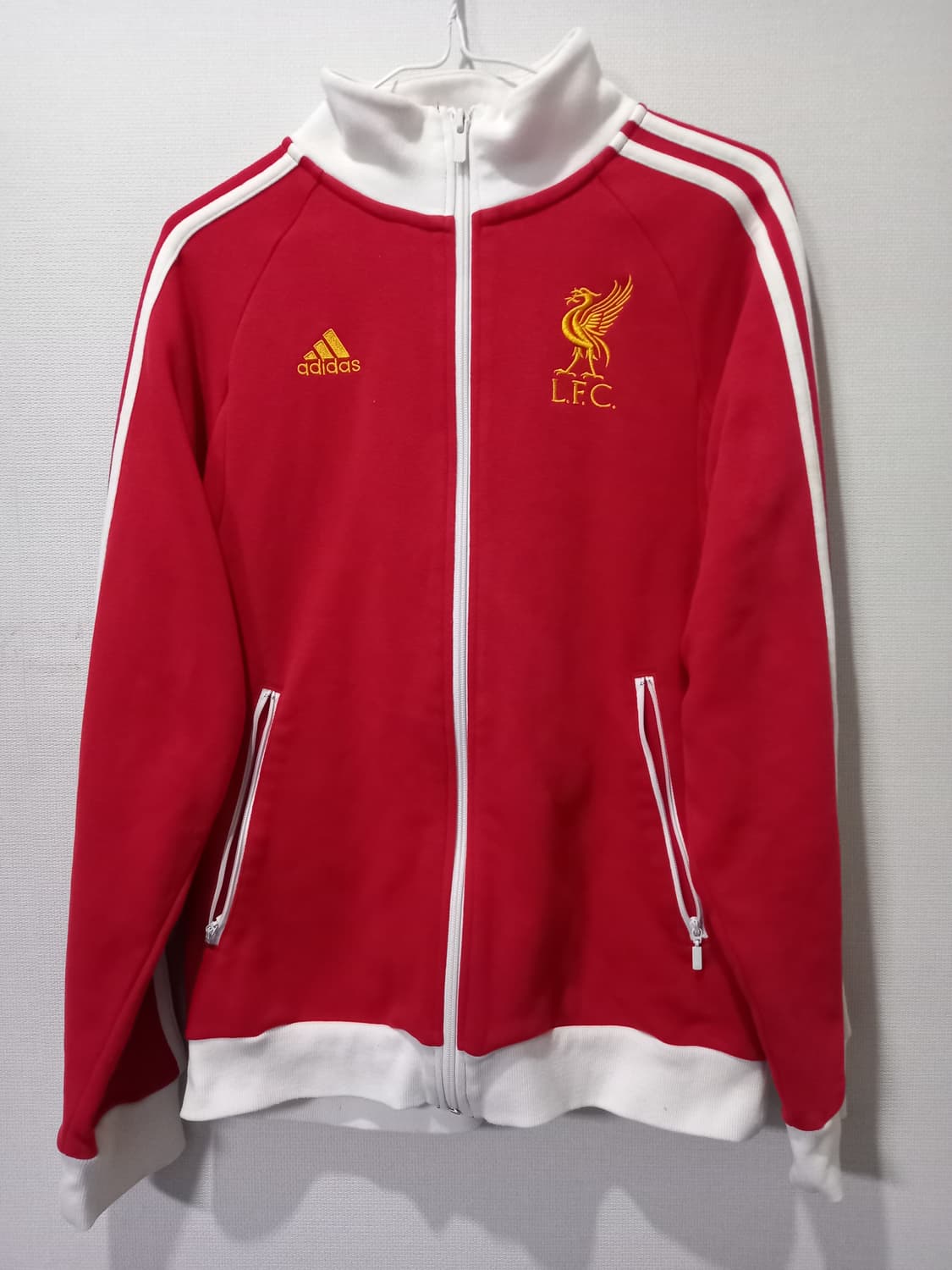아디다스 리버풀 레드 트랙탑 저지 져지집업 95/M 상품이미지1
