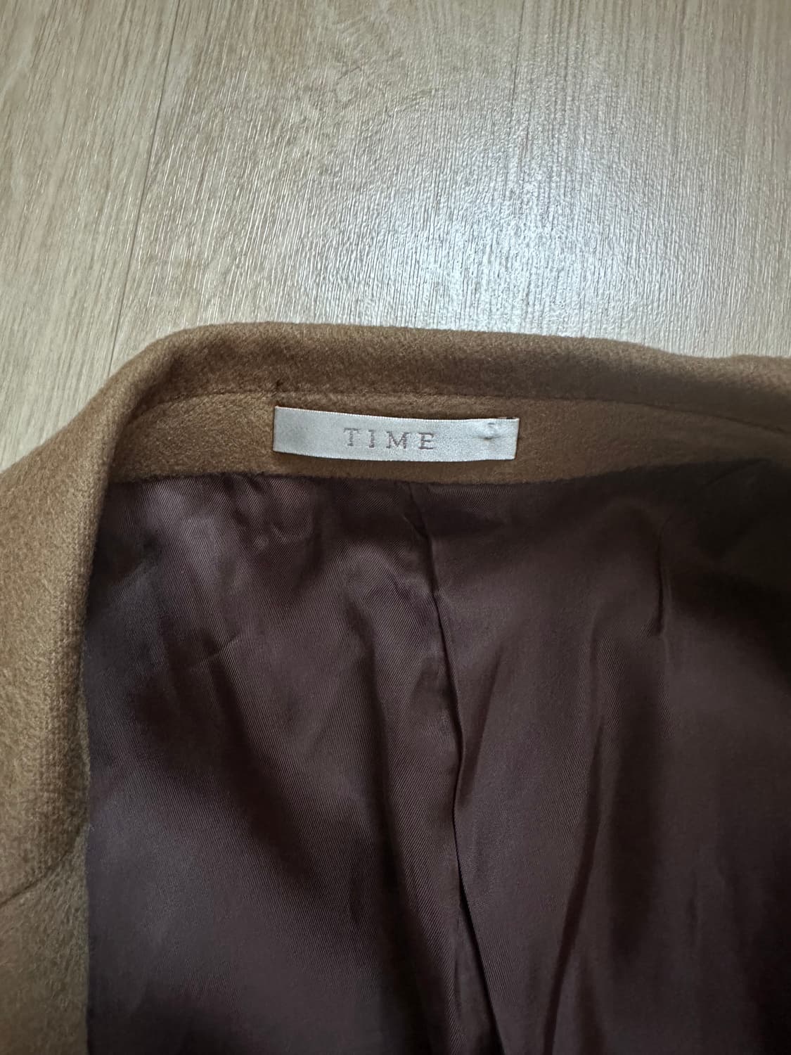 [Time Homme] 한섬 타임 오리지널 캐시미어 100% 싱글 코트 상품이미지7