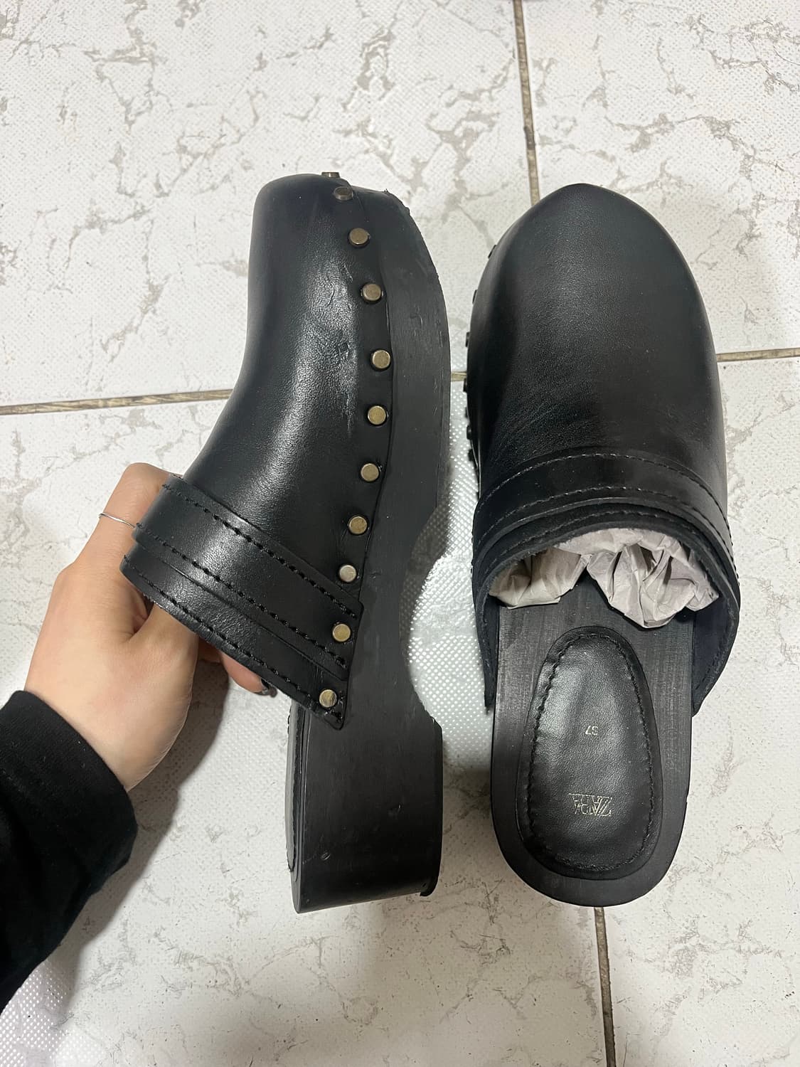 자라 뮬 슬리퍼 상품이미지2