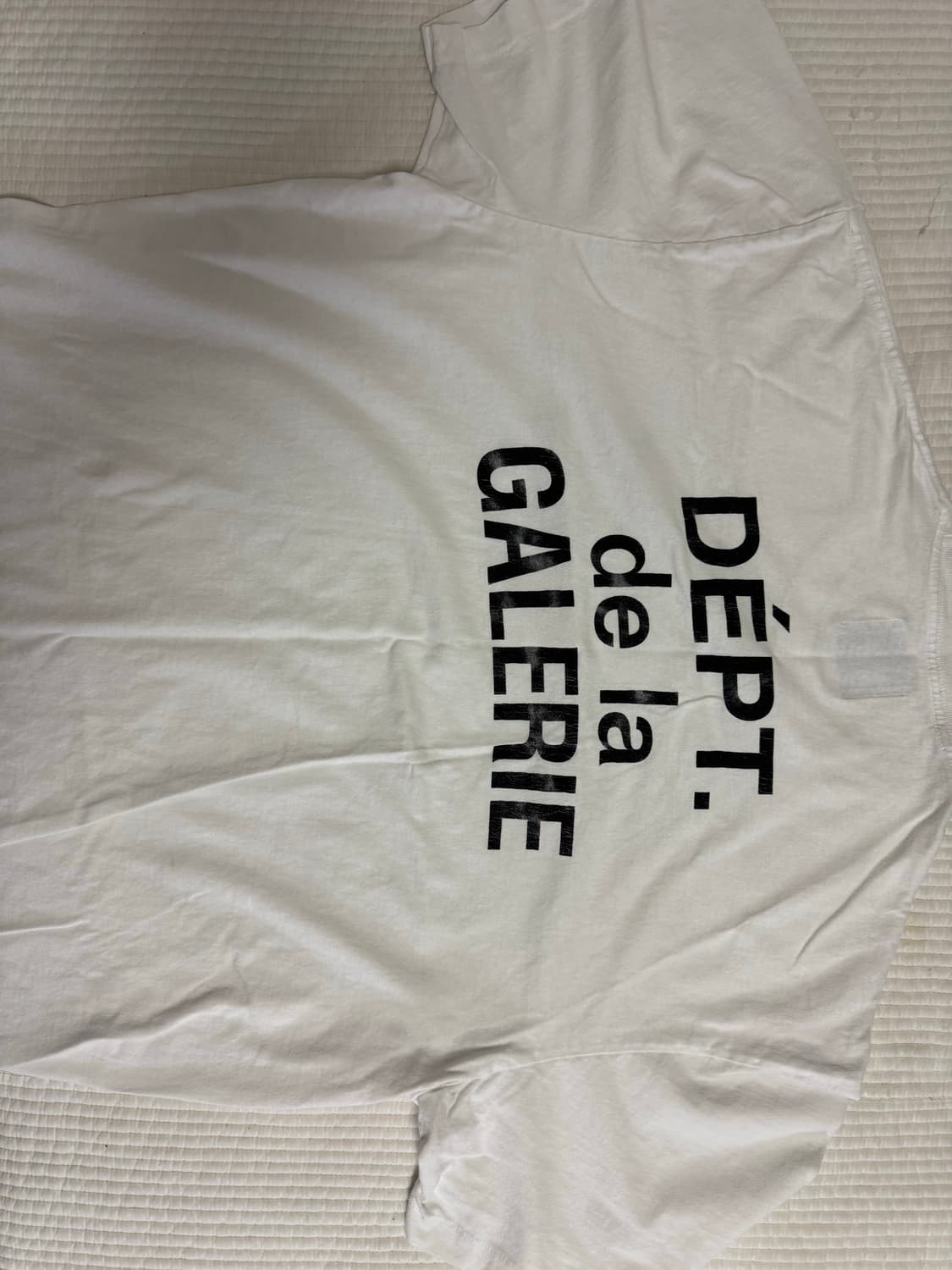 갤러리 디파트먼트 프렌치 로고 티셔츠 (XL) 상품이미지2