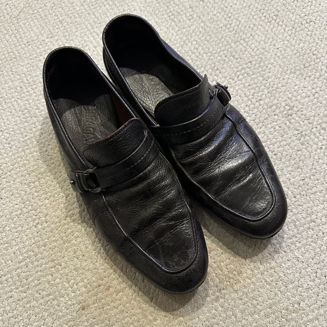 페라가모 Ferragamo 싱글 몽크 스트랩 로퍼 상품이미지4