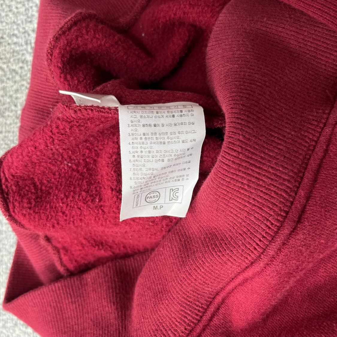 <디키즈 어센틱 버건디 후드티> No.1265 상품이미지9