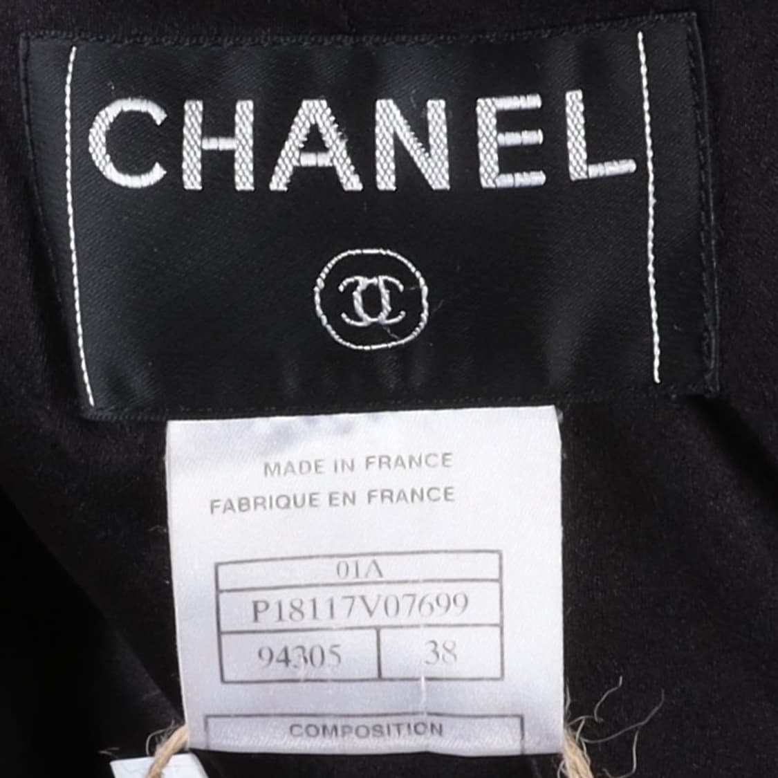 샤넬 Chanel Black Wool Jacket 상품이미지2