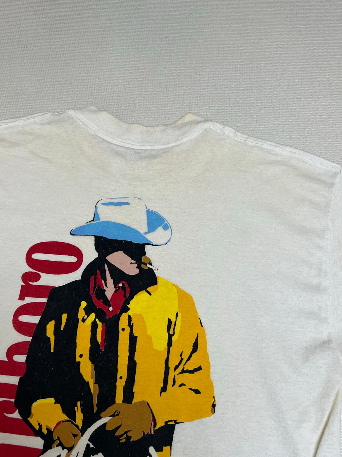 90s 빈티지 말보로 카우보이 빅로고 티셔츠 L사이즈 상품이미지2