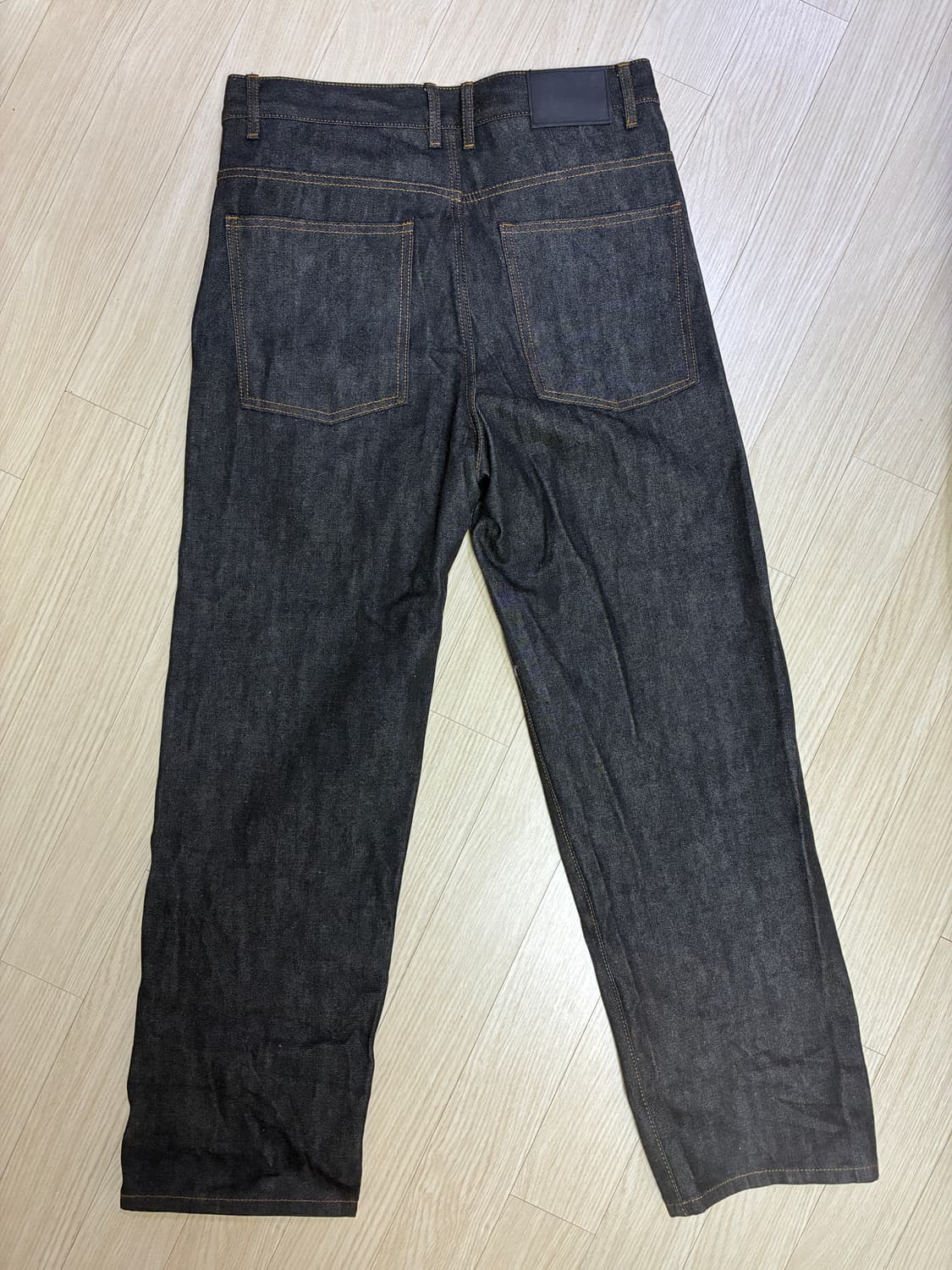 빈티지 흑청 생지 데님 상품이미지1