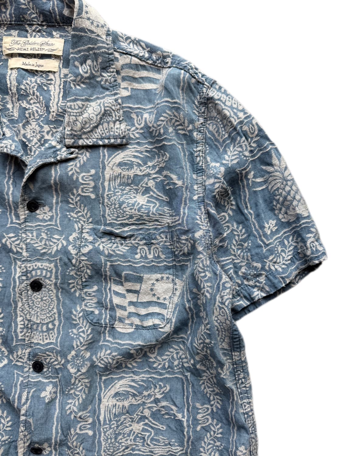 레미릴리프 알로하셔츠 L 상품이미지4