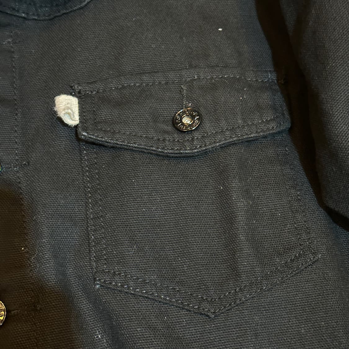 오프화이트 데님 셔츠 상품이미지4