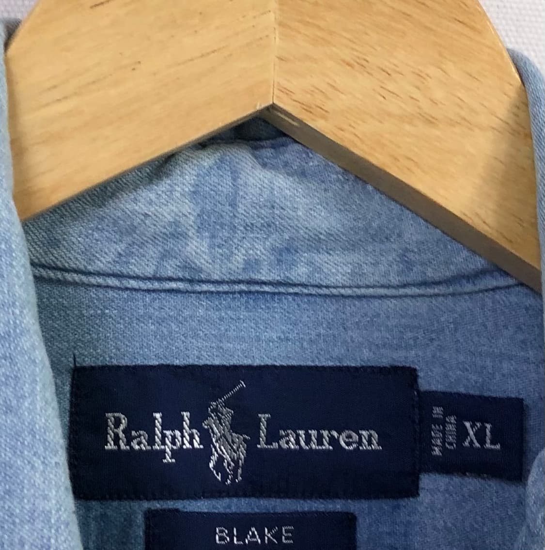 Xxl 폴로 데님 셔츠 상품이미지3