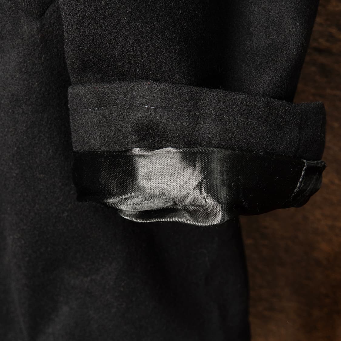 [40R] 80s 미해군 울 피코트 오리지널 블랙 상품이미지4