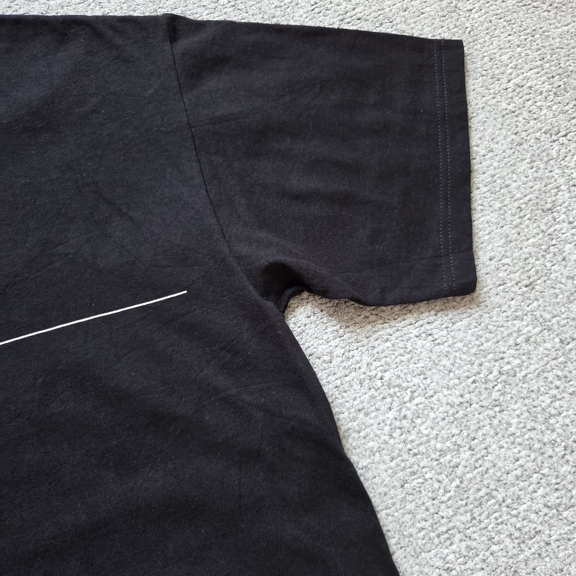 90s 미국제 ABC USA 반팔 티셔츠 M-슬림L(95-100) 상품이미지3