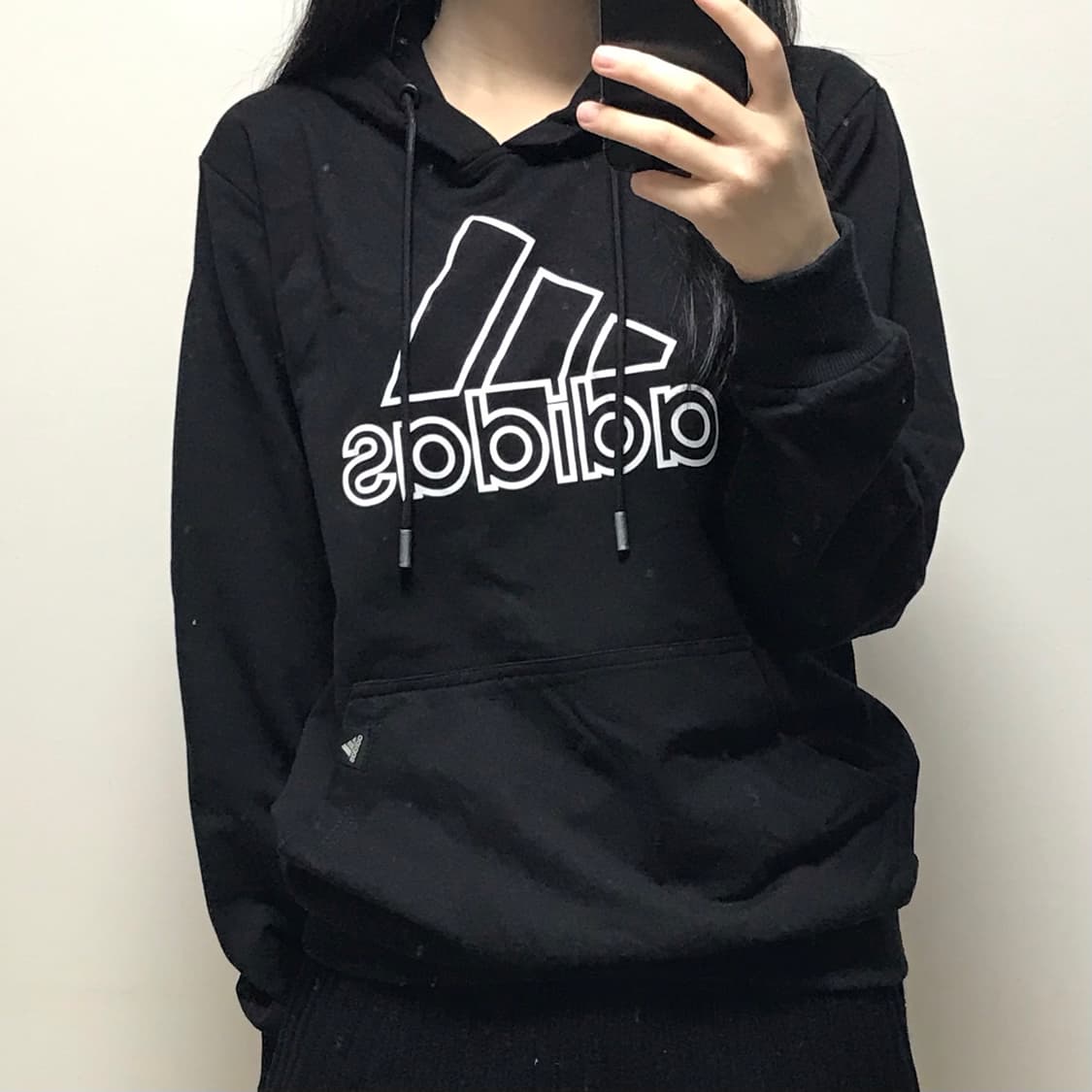 아디다스 빈티지 올드스쿨 후드티 상품이미지2