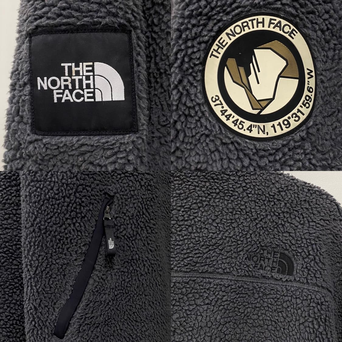 노스페이스 화이트라벨 신형 후리스 집업 상품이미지4