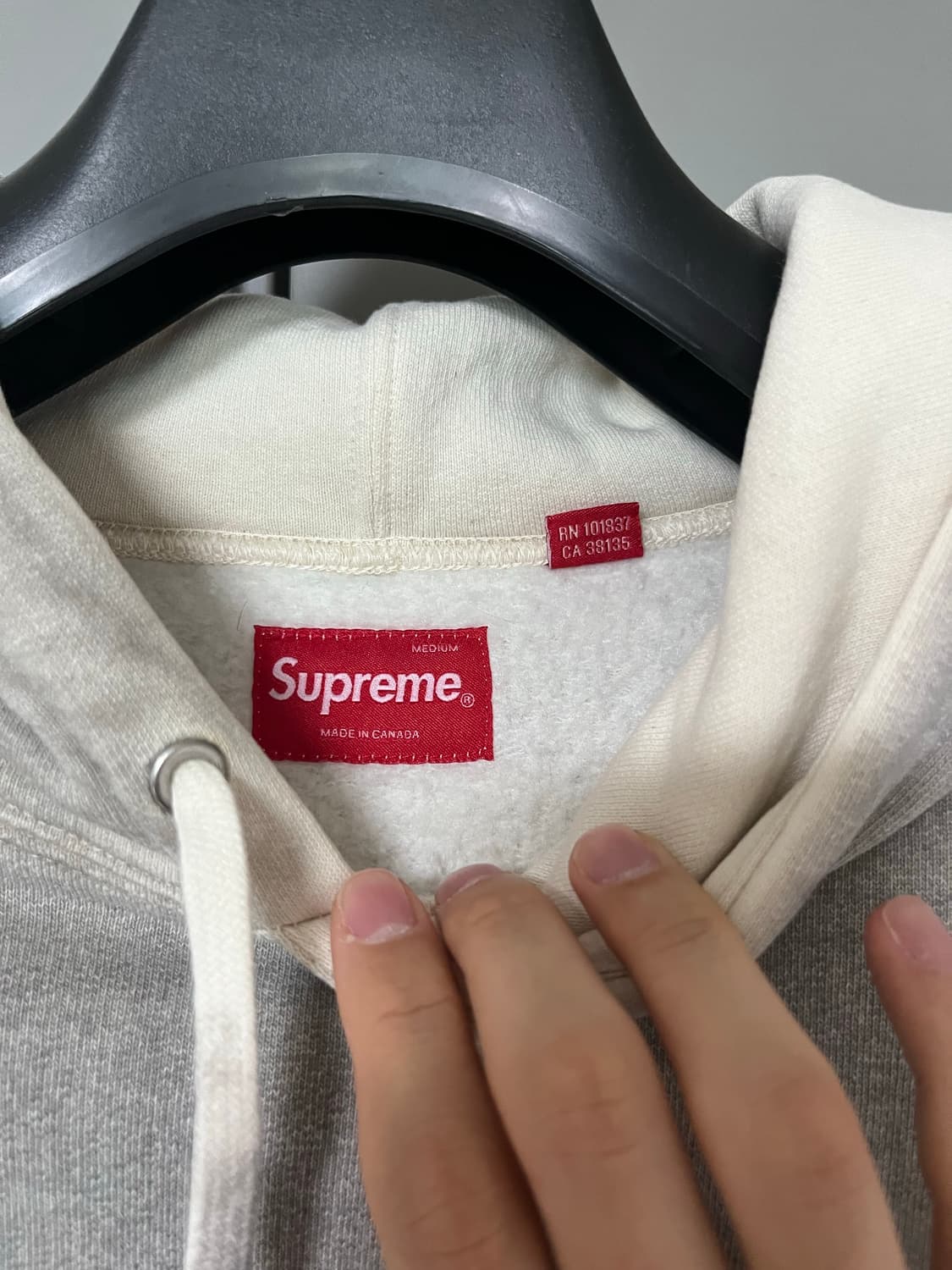 슈프림 23ss 오버다이드 S로고 후디 M 상품이미지6