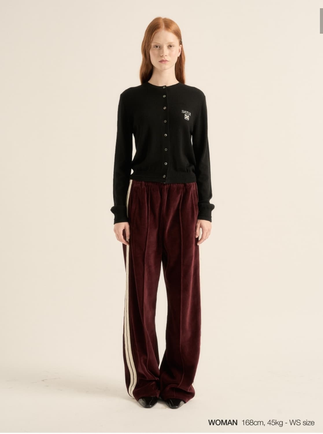 세터우먼 베이직 로렌 블랙 가디건 s 상품이미지2