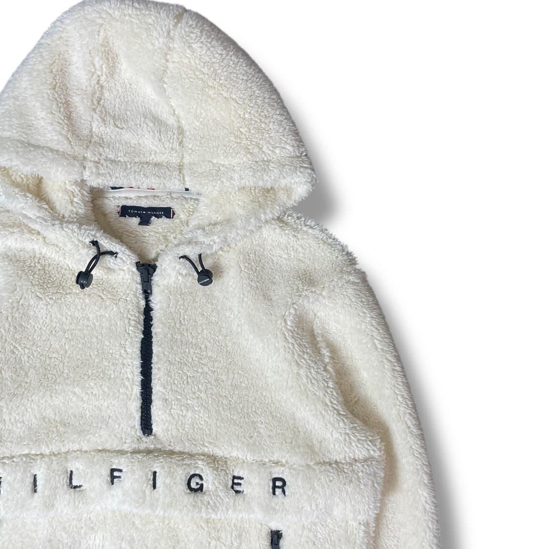 타미힐피거 양털 하프 후리스 후드 M 상품이미지3