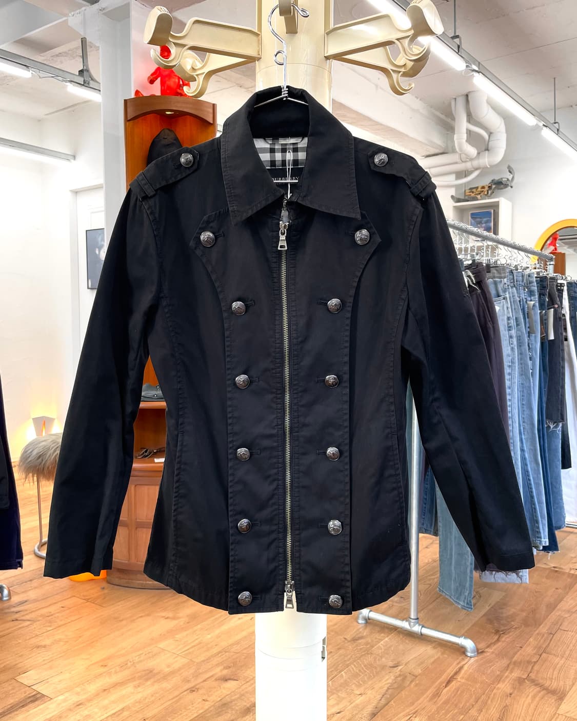 [M] 버버리 블랙 라벨 자켓 상품이미지1