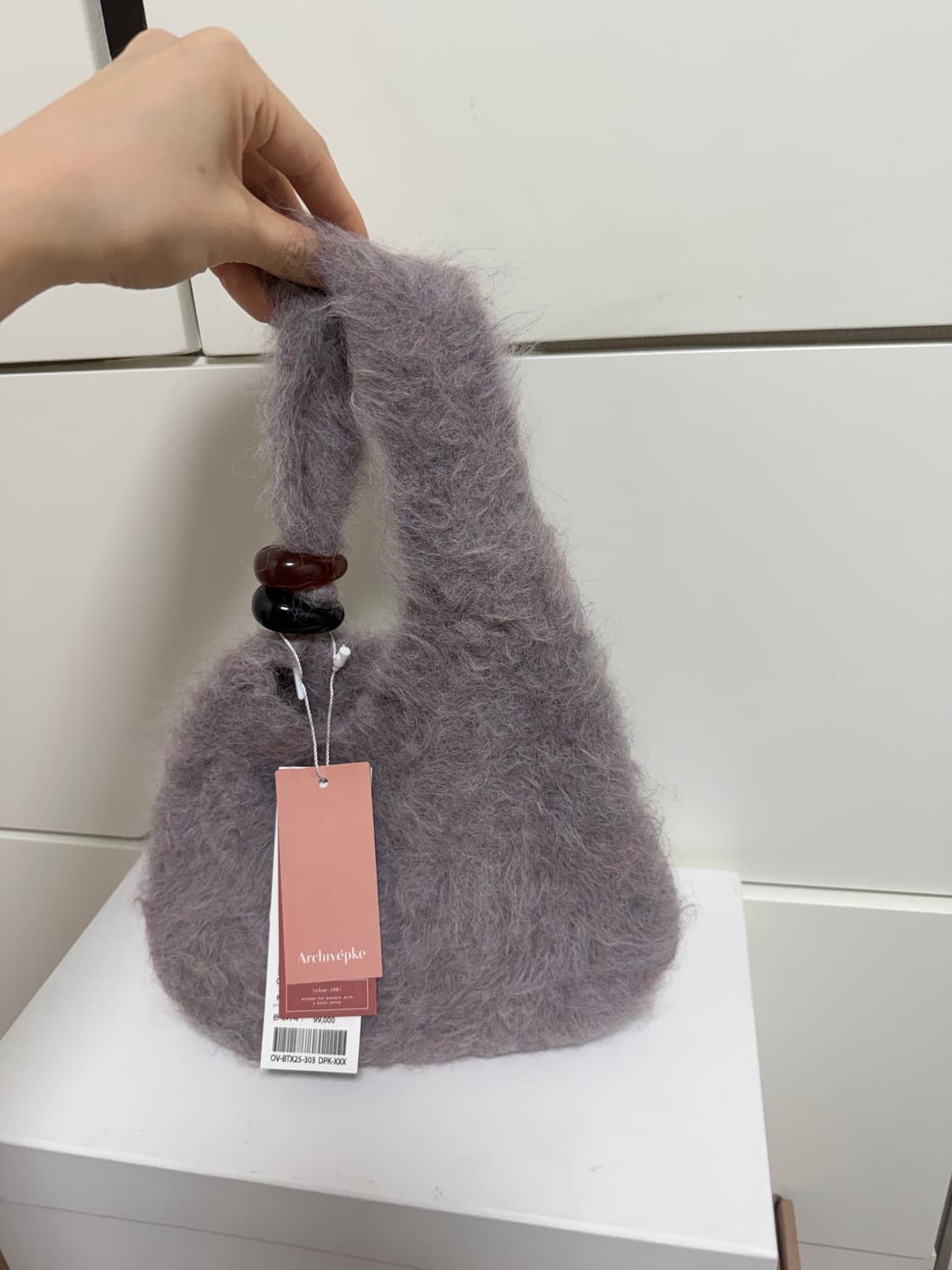 아카이브앱크 mini formica knit bag(pink) 상품이미지1