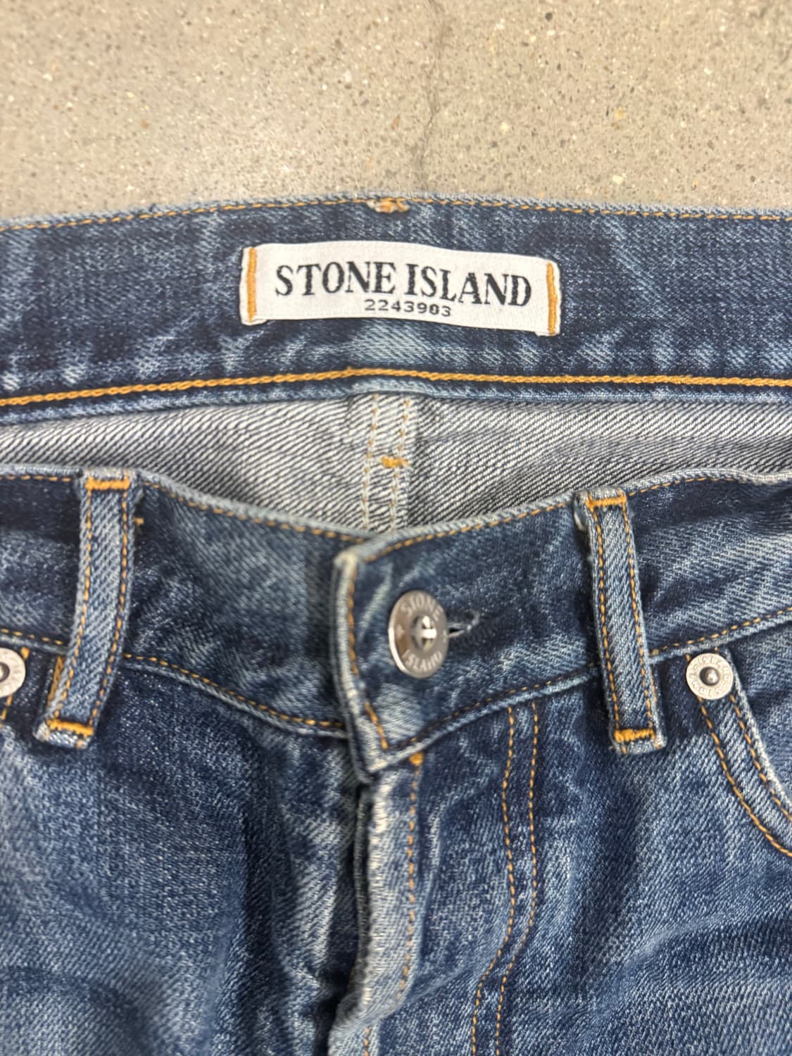 스톤아일랜드 stone island archive 00s denim 상품이미지4
