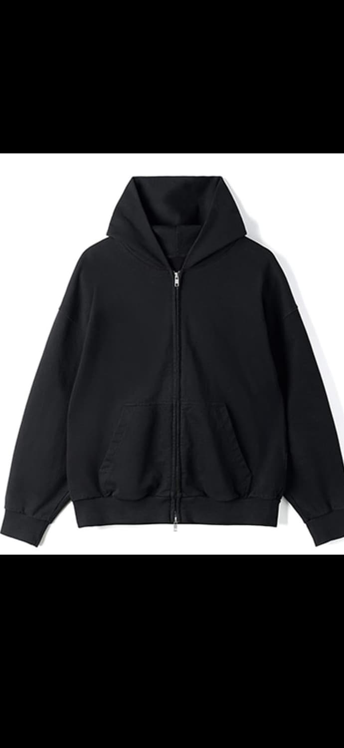구매) htae vtg hood zip black (xl) 상품이미지1