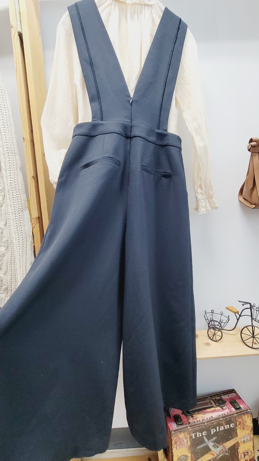 바네사브루노아떼 프릴자수 울 블라우스. 매긴 점프수트 상품이미지5