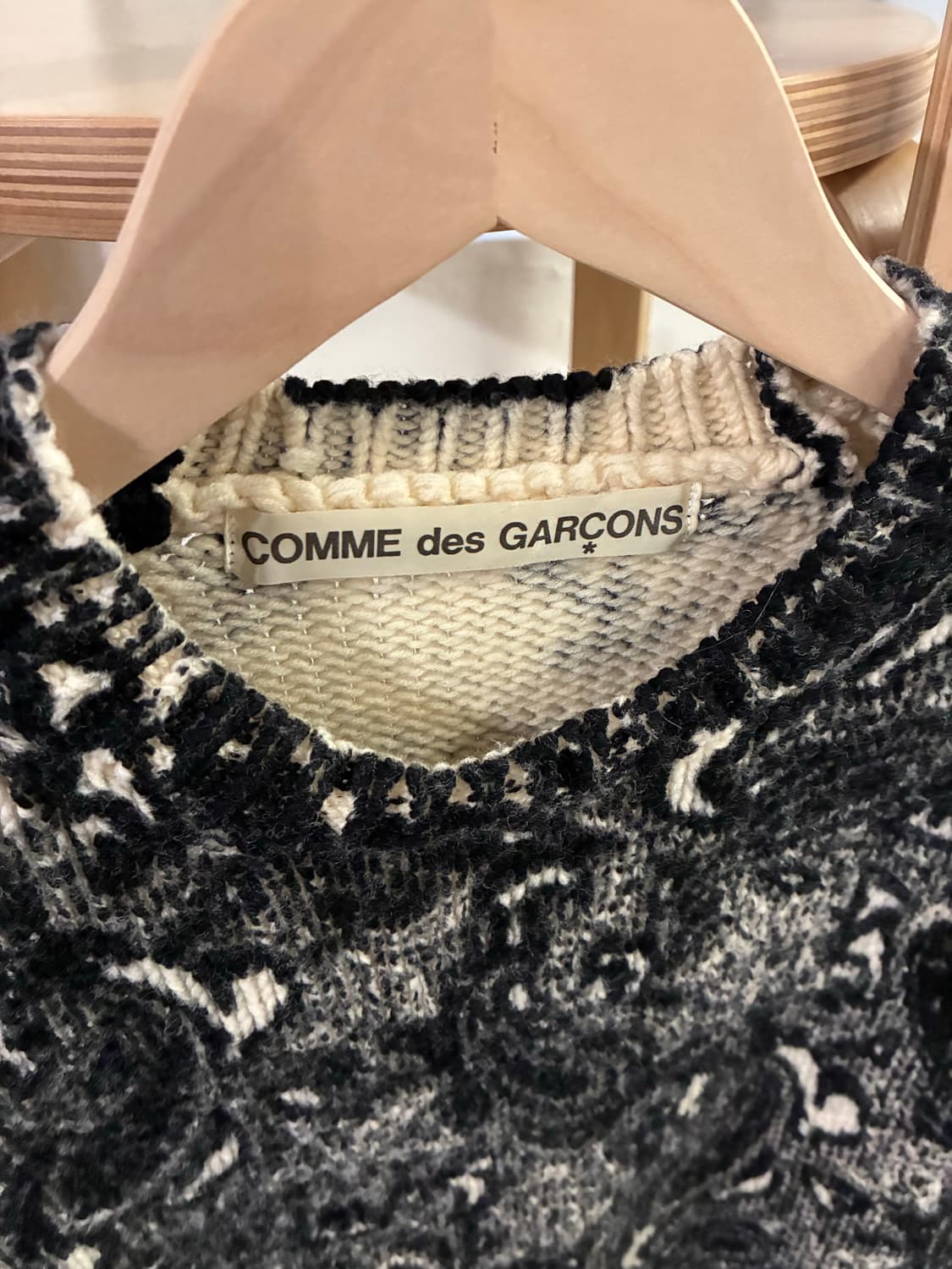 꼼데가르송 니트 상품이미지6