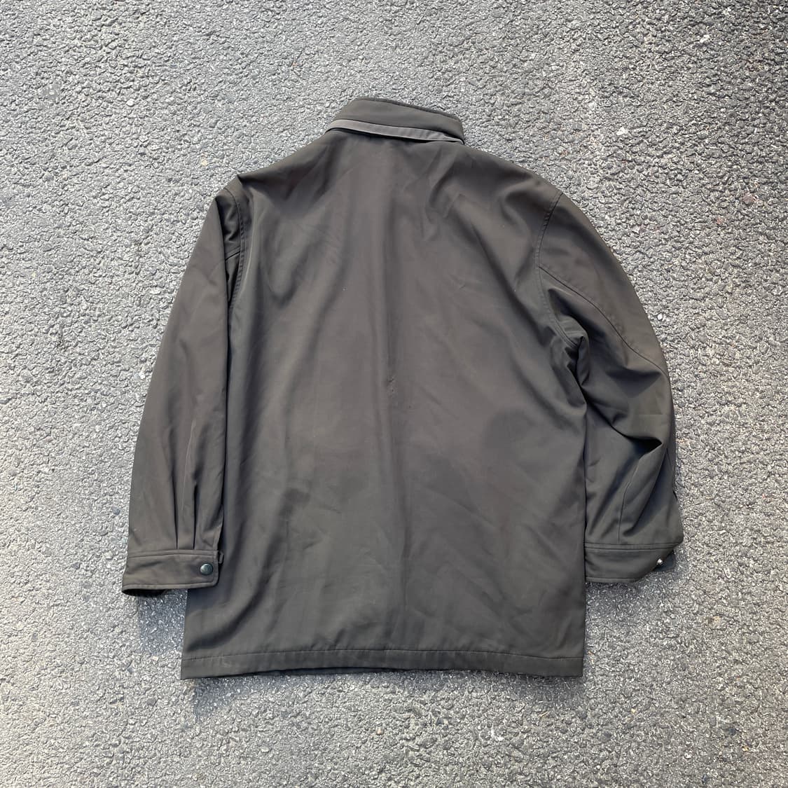 90s ysl 입생로랑 아카이브 딥 카키 버튼업 자켓 블루종 트랙자켓 상품이미지8