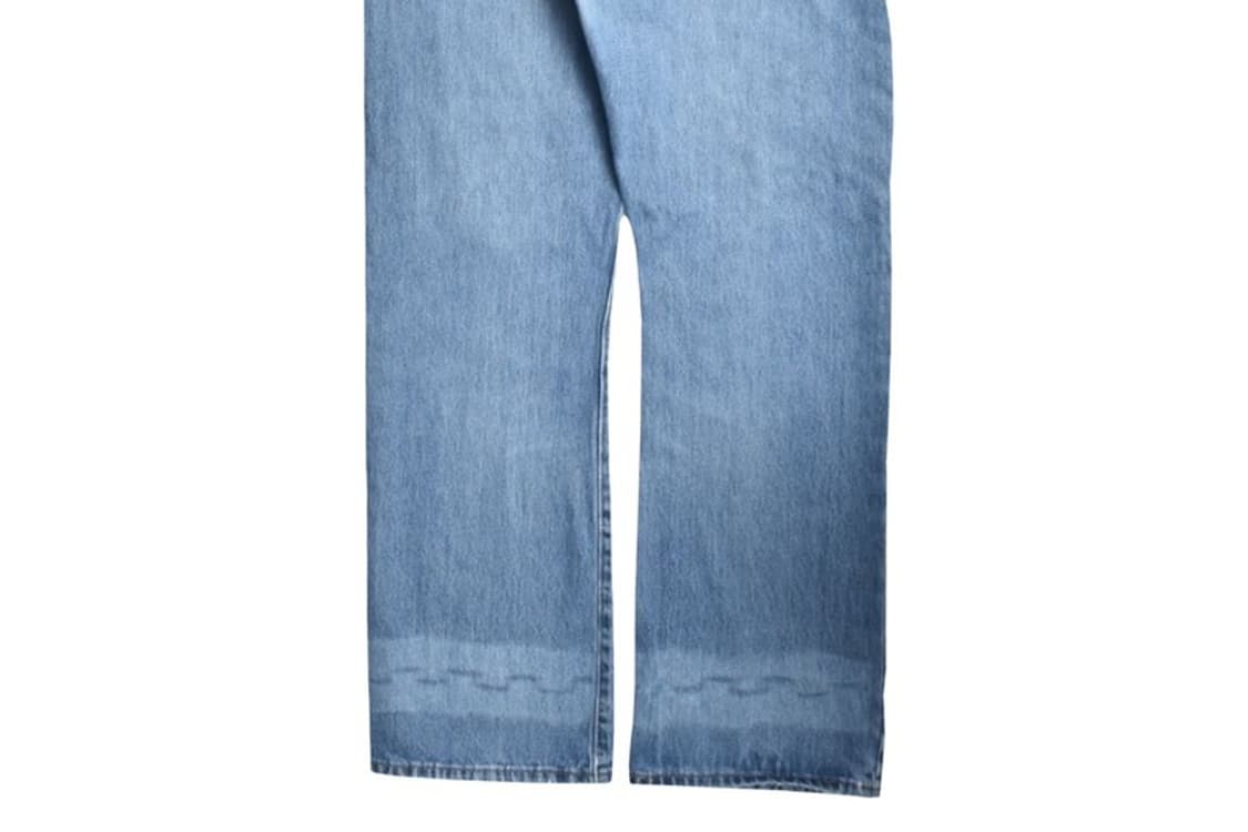 00S 리바이스 517 부츠컷 청바지 체인 커스텀 데님팬츠 38  상품이미지4