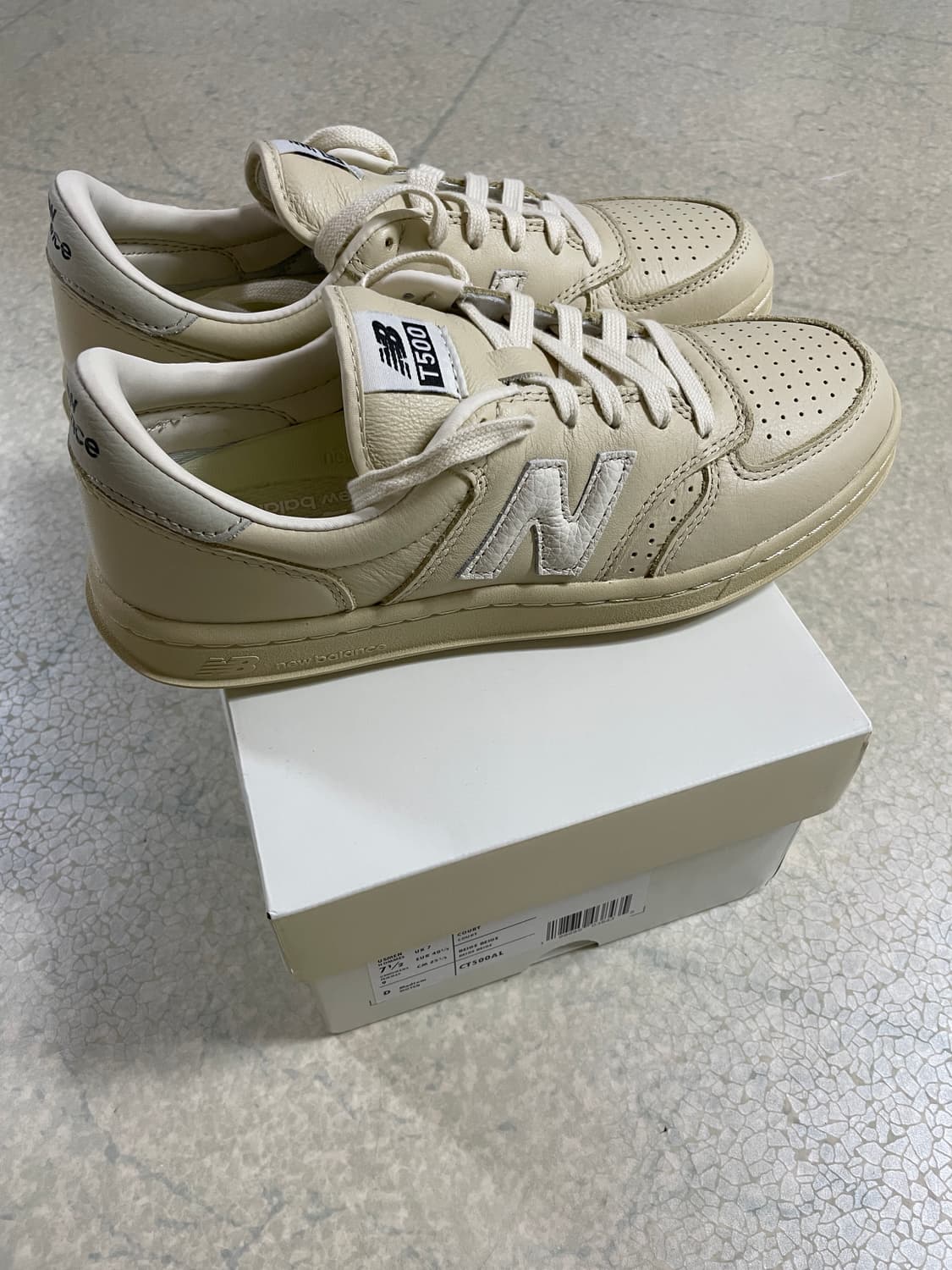 뉴발란스 오라리 t500 아이보리 상품이미지5