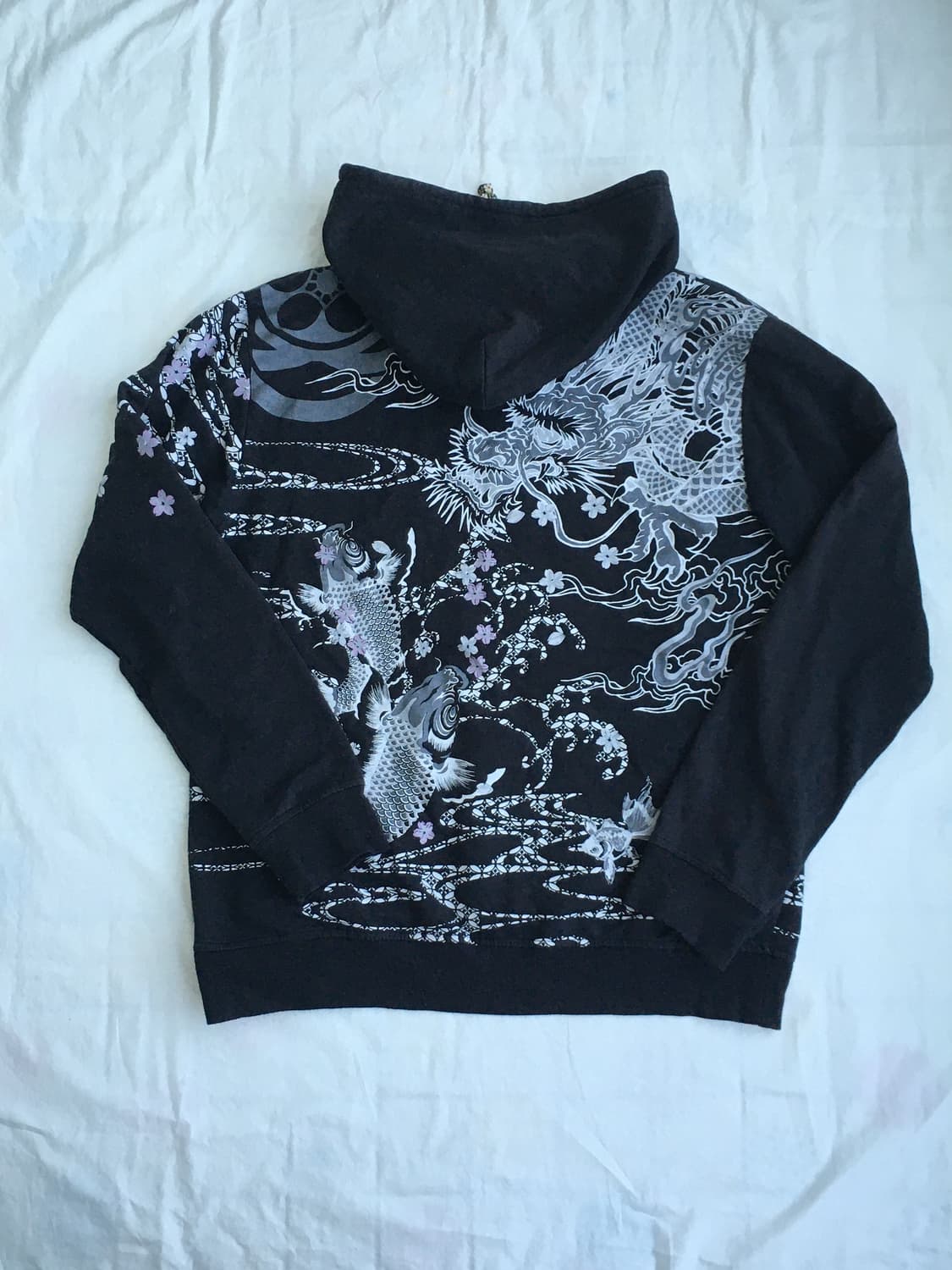 빈티지 재패니즈 오리엔탈 후드집업 상품이미지5