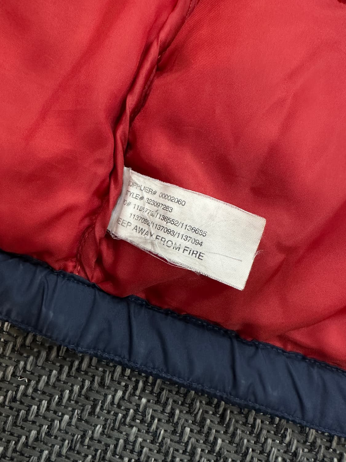 폴로 패딩 네이비 상품이미지5