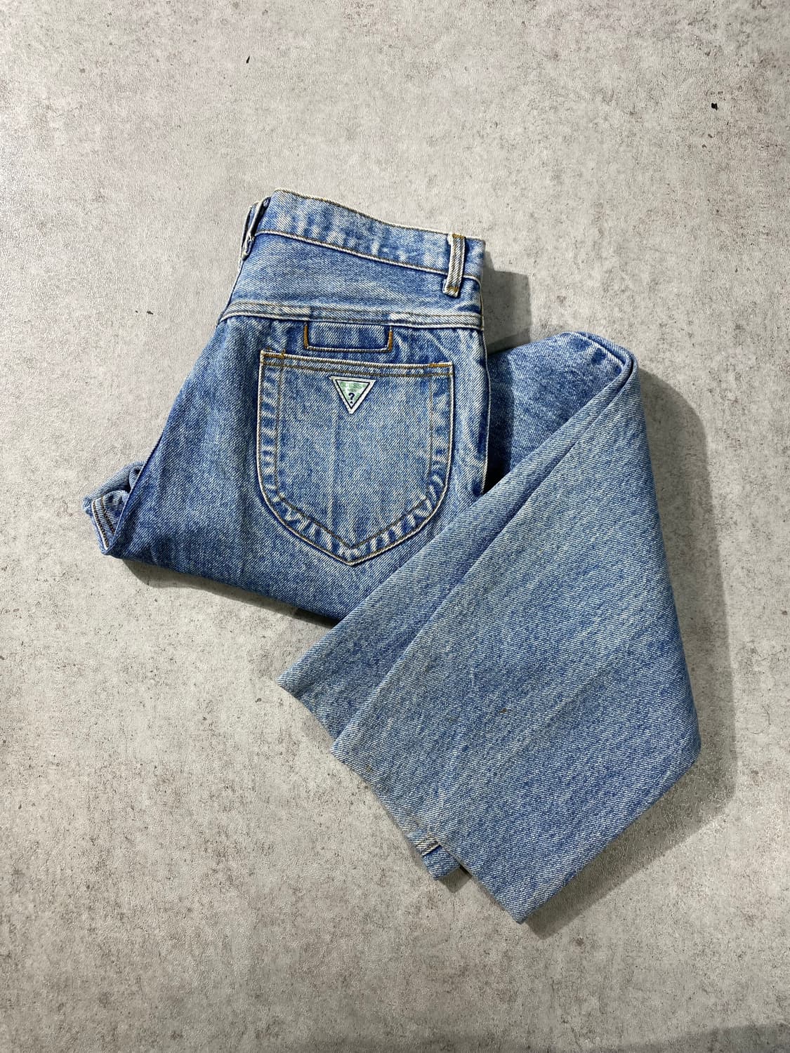 [30] 90s Guess 게스 빈티지 레귤러 핏 데님팬츠 상품이미지1