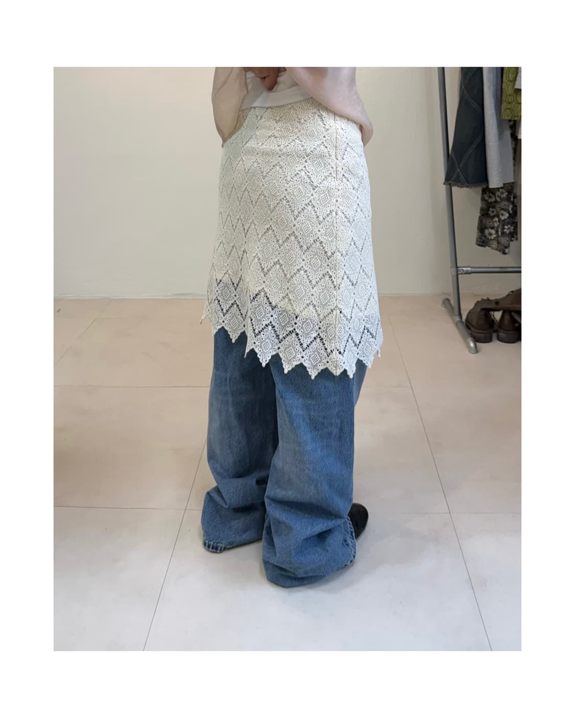 빈티지 레이스 스커트 상품이미지2