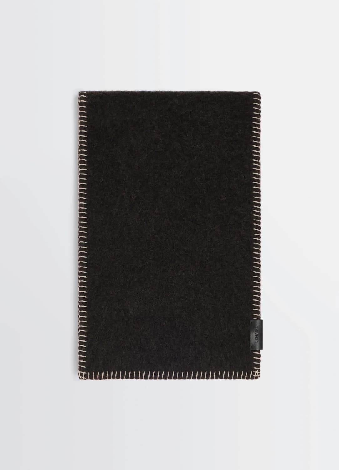 르메르 25fw COCOTTE FLUFFY 알파카 머플러/실 브라운 상품이미지3