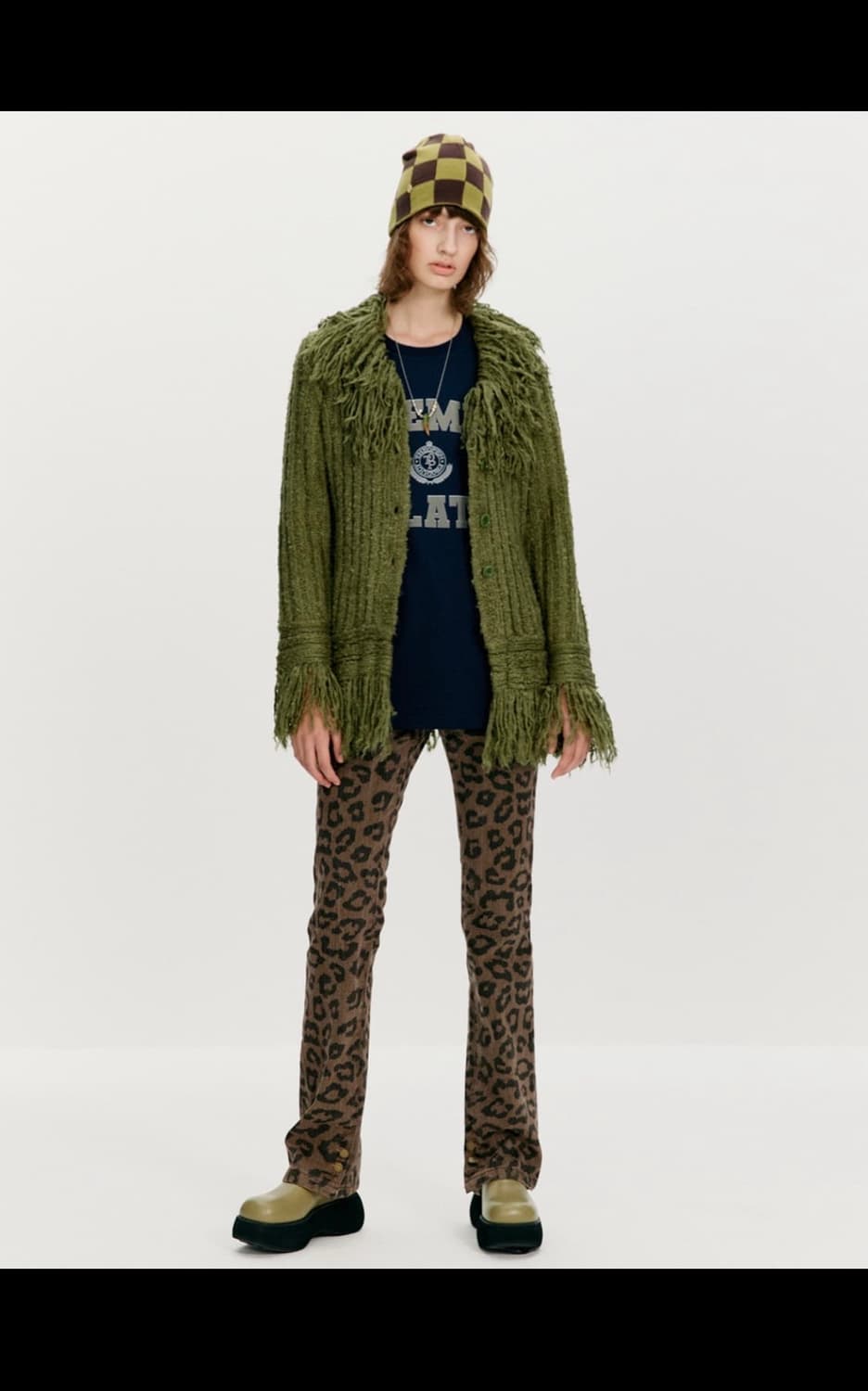 TheOpen Product 레오파드 부츠컷 데님 S 상품이미지2