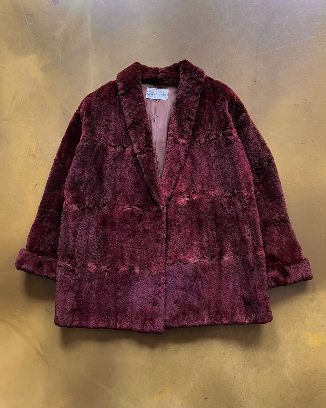 Old C.K Japanese Real Rabbit Fur Jacket 상품이미지3