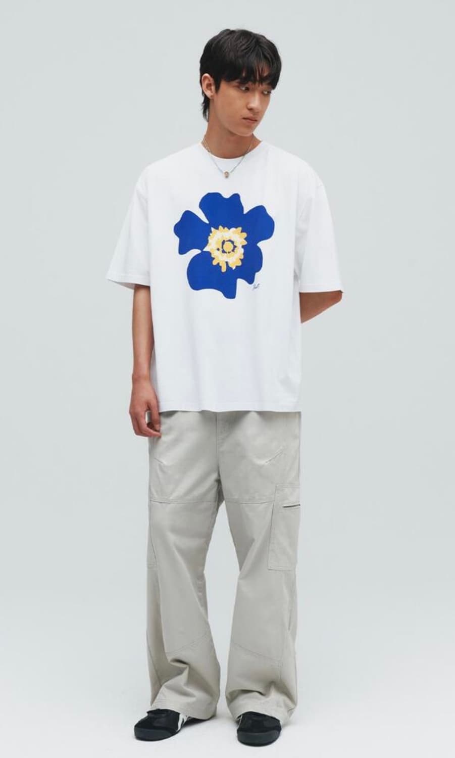 패널 바이오 워싱 카고 팬츠 상품이미지3