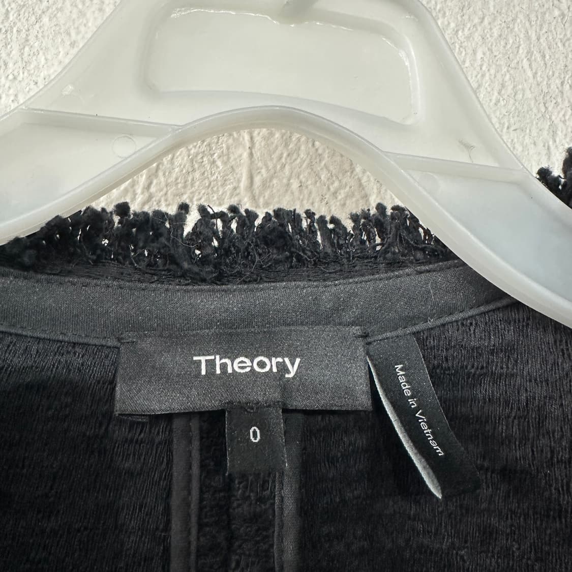 Theory 띠어리 트위드 자켓 여성0size 상품이미지3