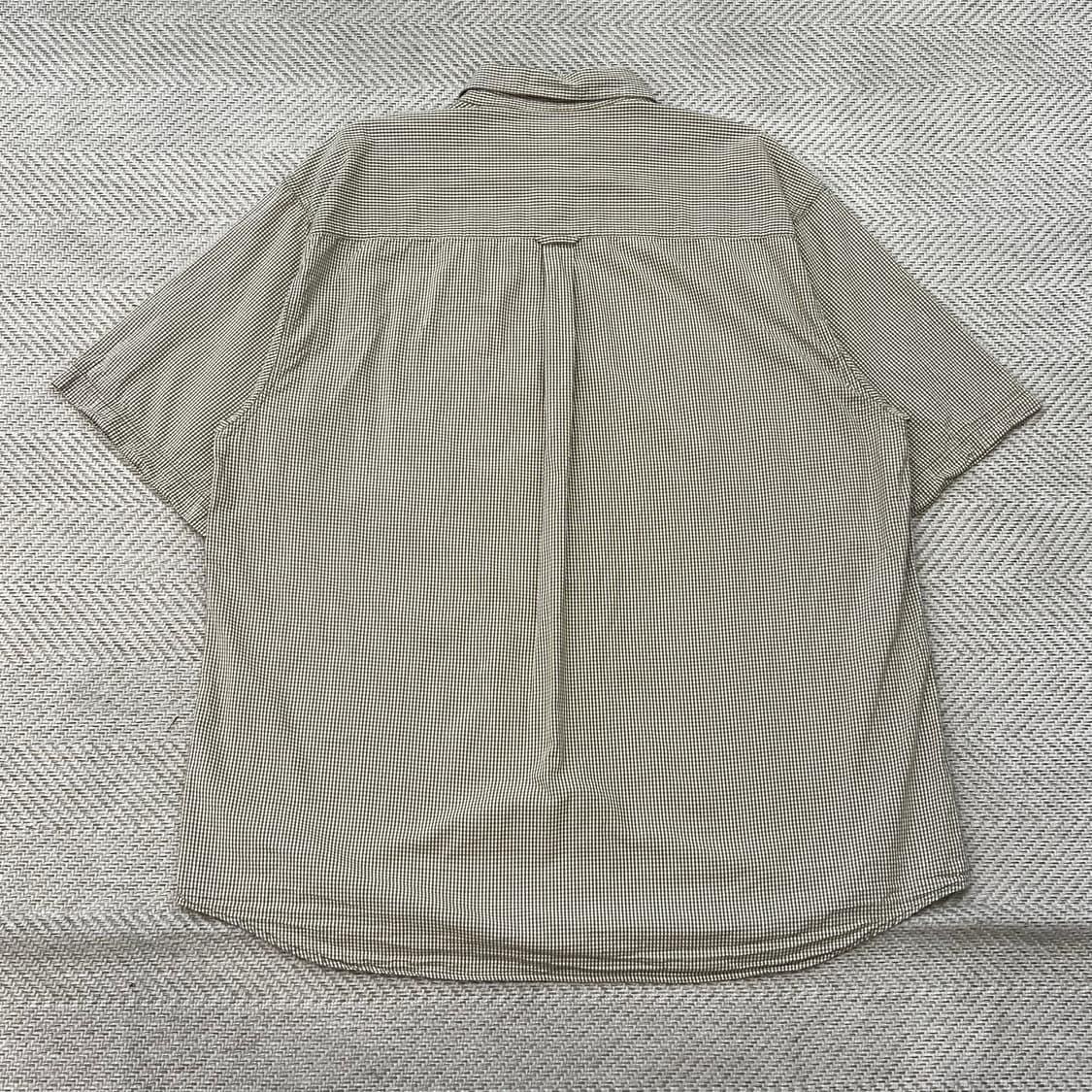 컬럼비아 체크 하프셔츠 r3787 상품이미지2
