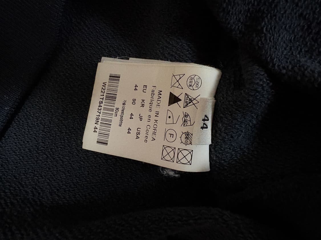 우영미 플라워 백로고 맨투맨 상품이미지5