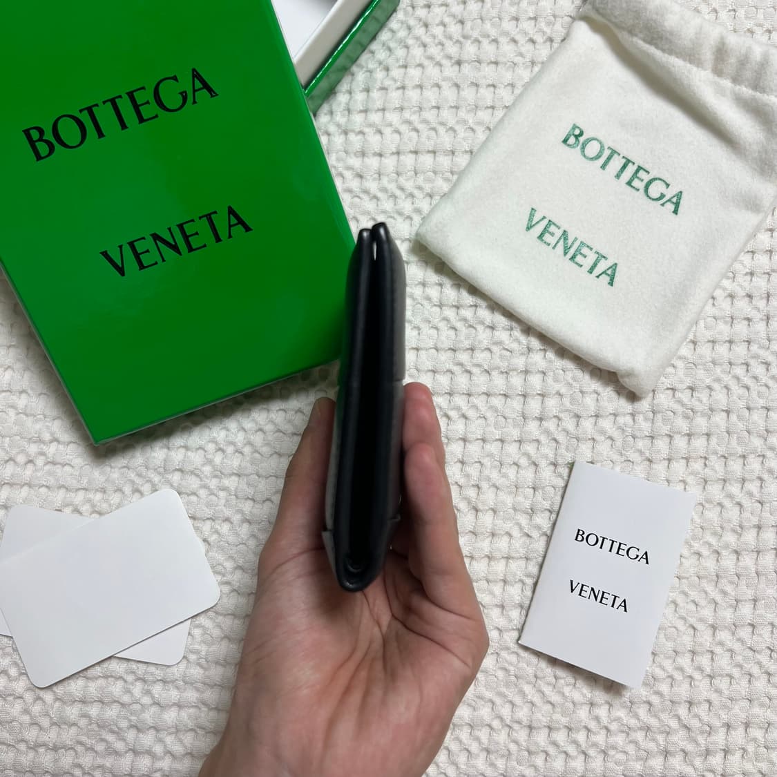 (새상품급 풀구성) 보테가베네타 맥시 반지갑 상품이미지6