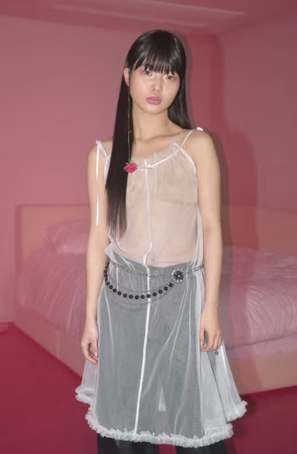 NOFFICIALNOFFICE MULTI SHEER MESH LAYERD 상품이미지5