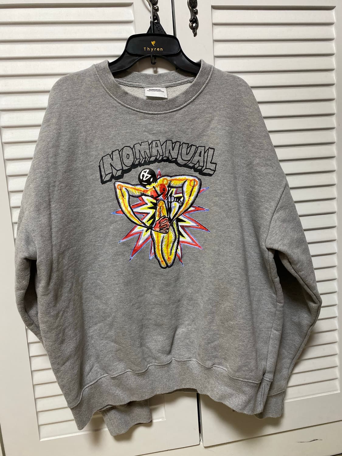 노매뉴얼 맨투맨 엠사이즈 상품이미지1