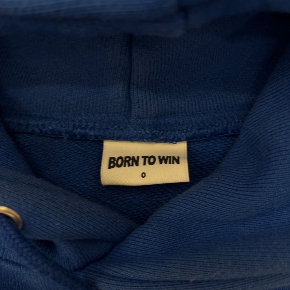 본투윈 빅로고 레이즈본 후드티 상품이미지4